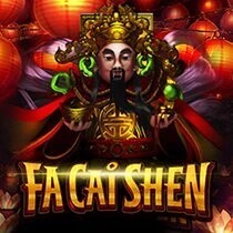 Official Slots logo: Fa Cai Shen by Habanero at Oscarspin